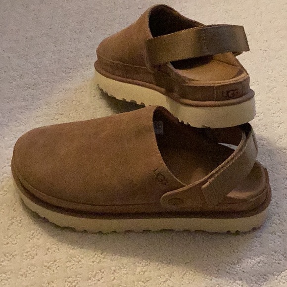 NWT UGG Goldenstar Suede Clogs, 10 - Picture 10 of 15